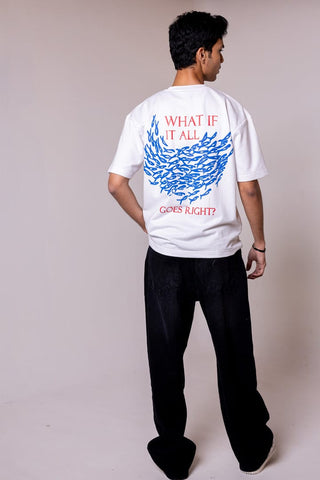 What if I Fall - Oversized T shirt - Gimaq - The magic shuffle!