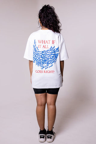 What if I Fall - Oversized T shirt - Gimaq - The magic shuffle!