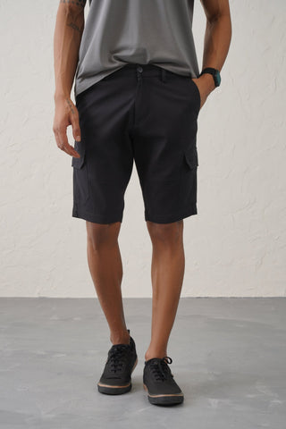 Pro Cargo Shorts - Black