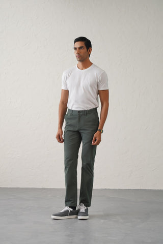 The Slim Fit Daylong Chino - Stained Olive