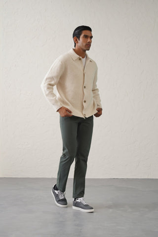 The Regular Fit Daylong Chino - Stained Olive