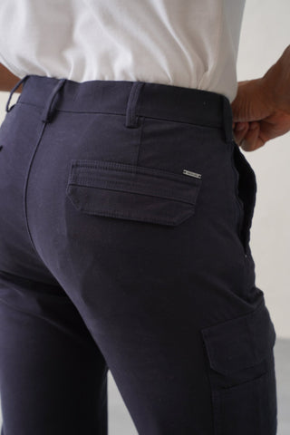 The Slim Fit Pro Cargo Pants - Navy