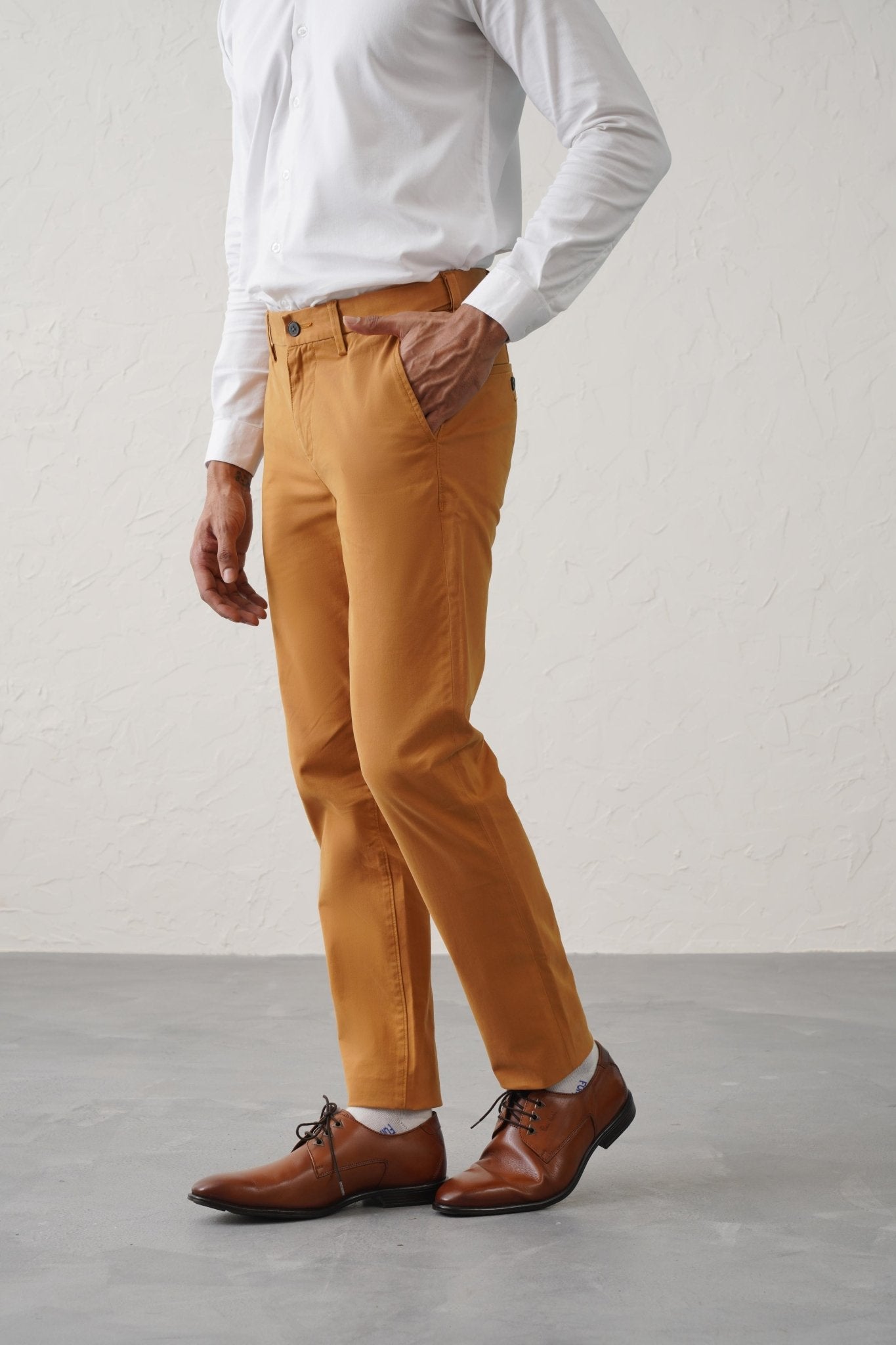 Buy Quicksand Slim Fit Chino Trouser Online for Men | Minus One