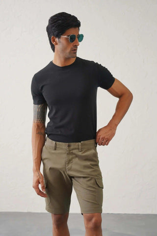 Pro Cargo Shorts - Olive Minus One
