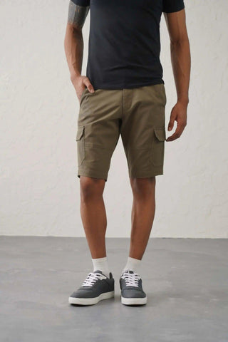 Pro Cargo Shorts - Olive Minus One