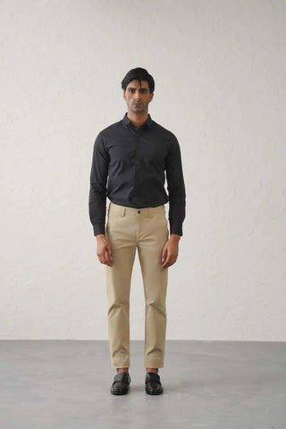 The Regular Fit Daylong Chino - Old Camel minus1lifestyle