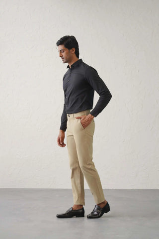 The Regular Fit Daylong Chino - Old Camel minus1lifestyle