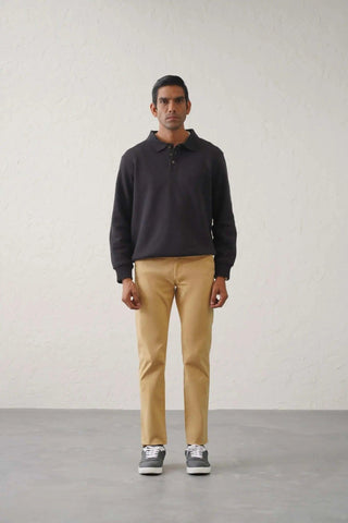 The Slim Fit Daylong Chino - Old Camel minus1lifestyle