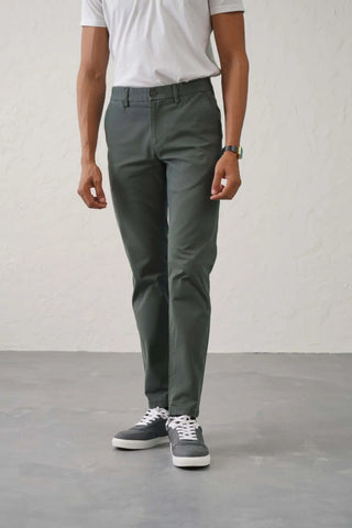 The Slim Fit Daylong Chino - Stained Olive minus1lifestyle