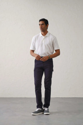 The Slim Fit Pro Cargo Pants - Navy Minus One