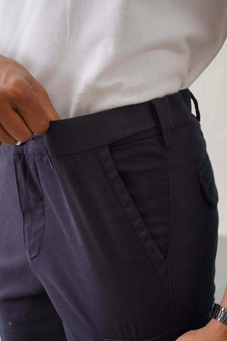 The Slim Fit Pro Cargo Pants - Navy Minus One